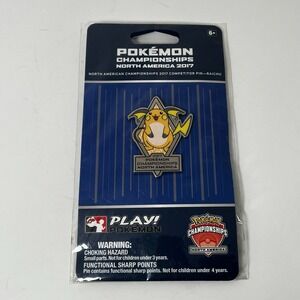 Pokémon Championships 2017 Competitor Pin – Raichu – Sealed